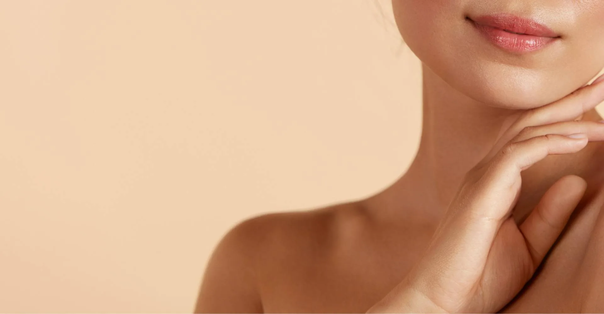 Are you interested in a non-surgical procedure for tightening your skin? Read more from CREO Clinic about whether Morpheus8 or Ultherapy is a better procedure. Closeup Of A Young Woman Touching Her Chin